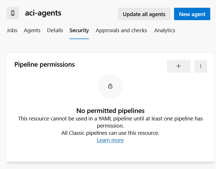 Azure DevOps project permissions